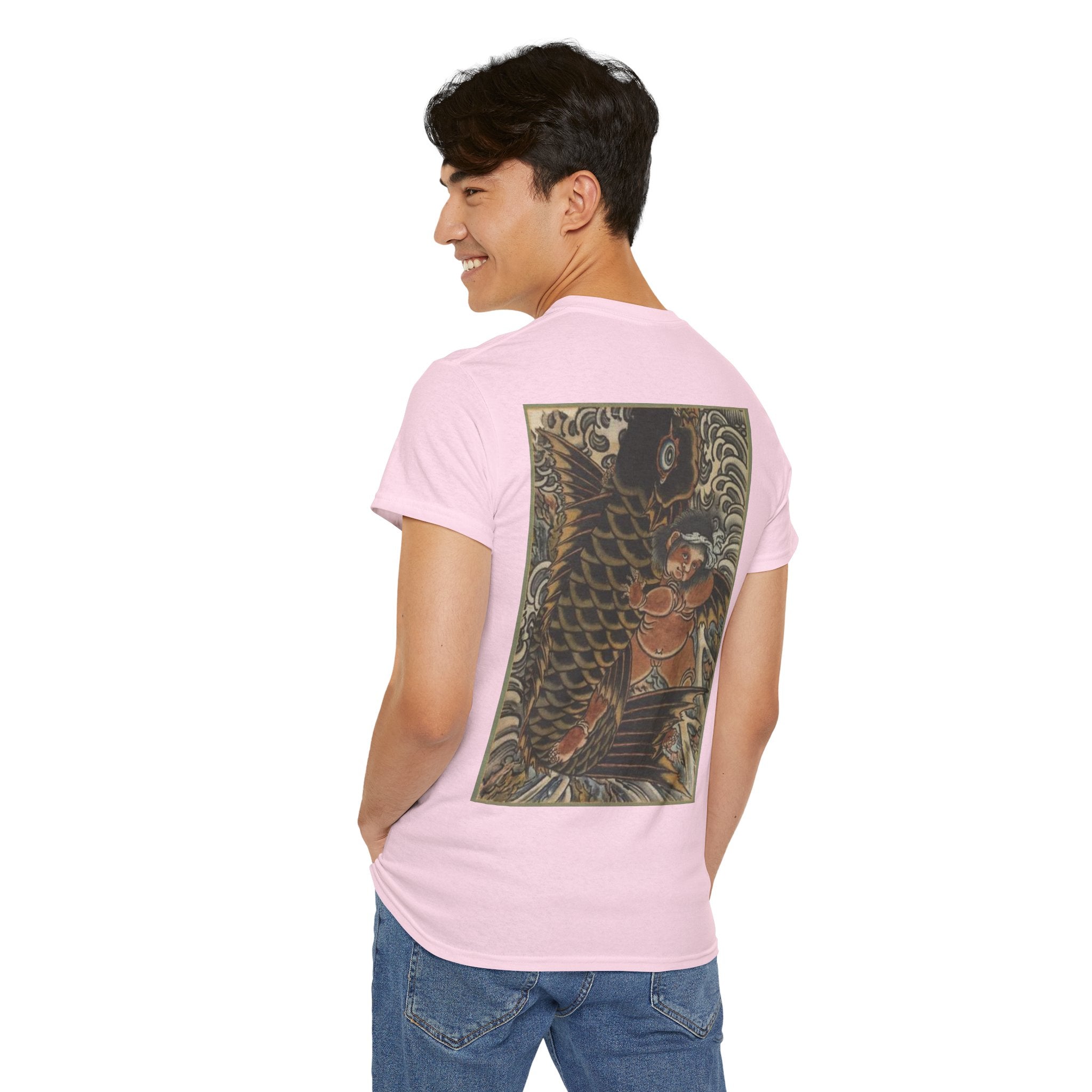 Kintaro and Koi Graphic T-Shirt (Available in 8 Colors)
