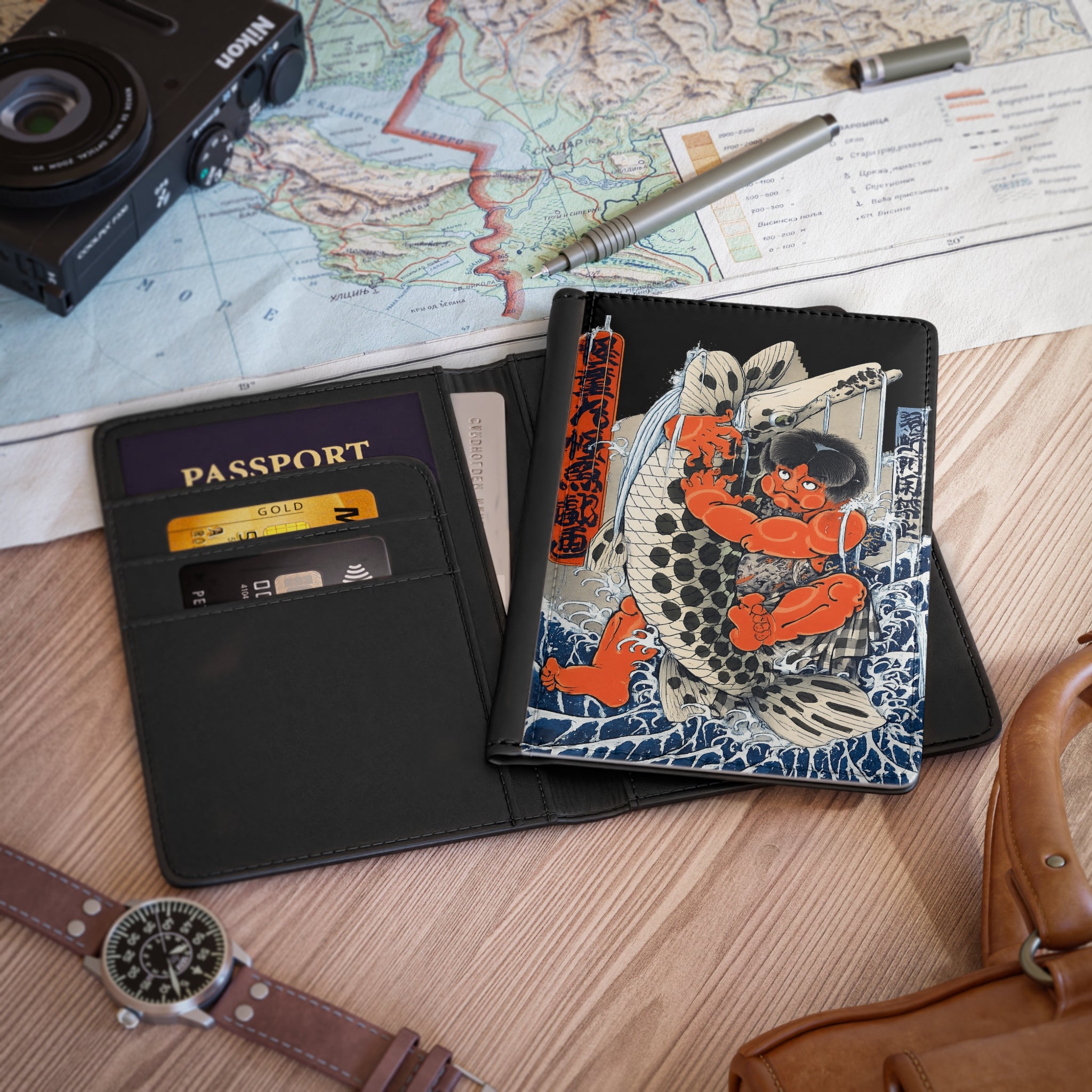 Kintaro Passport Cover