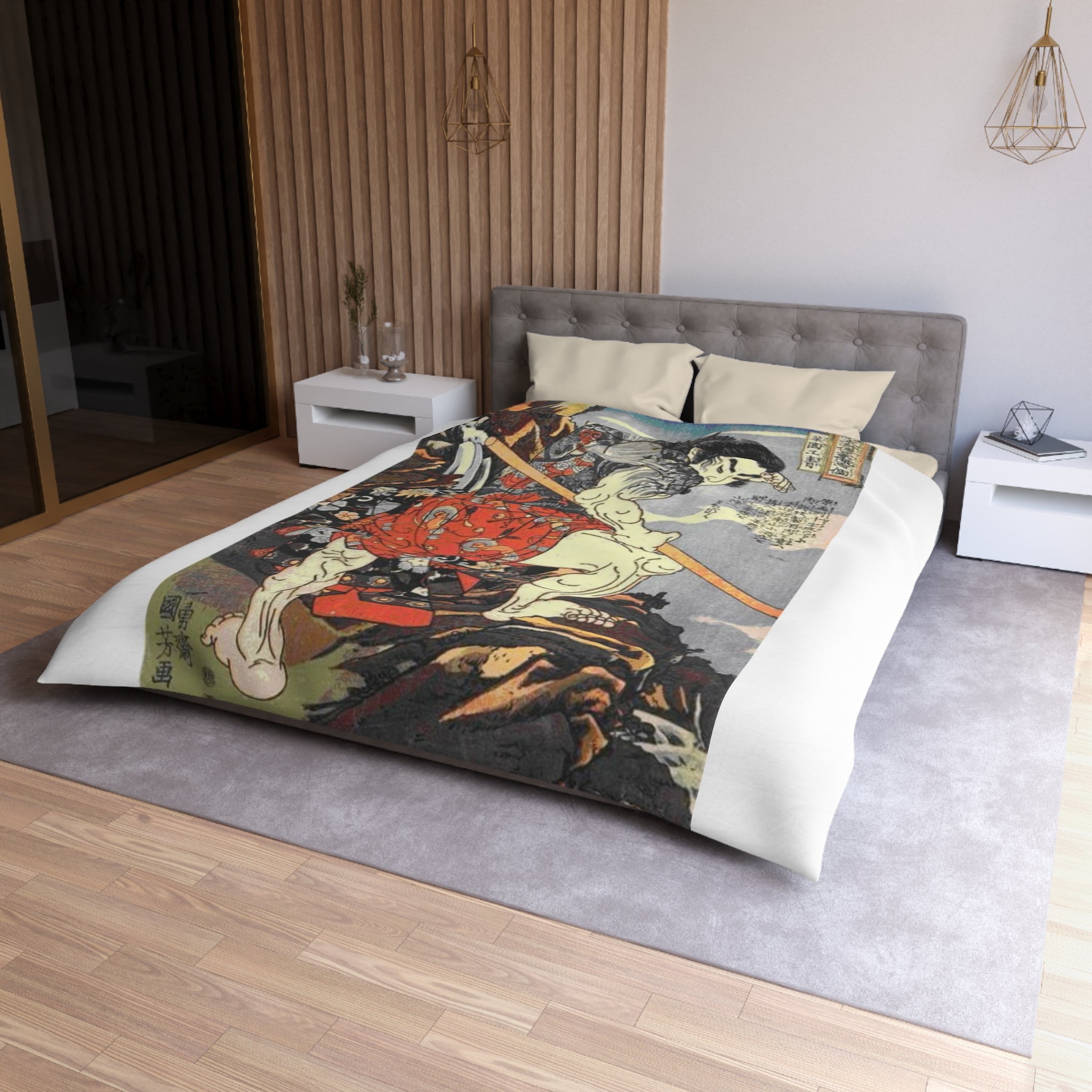 Kintaro The Golden Boy Duvet Cover