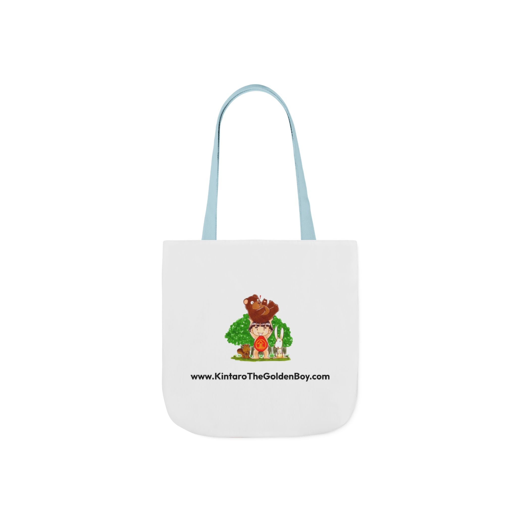Kintaro The Golden Boy Print Canvas Tote Bag