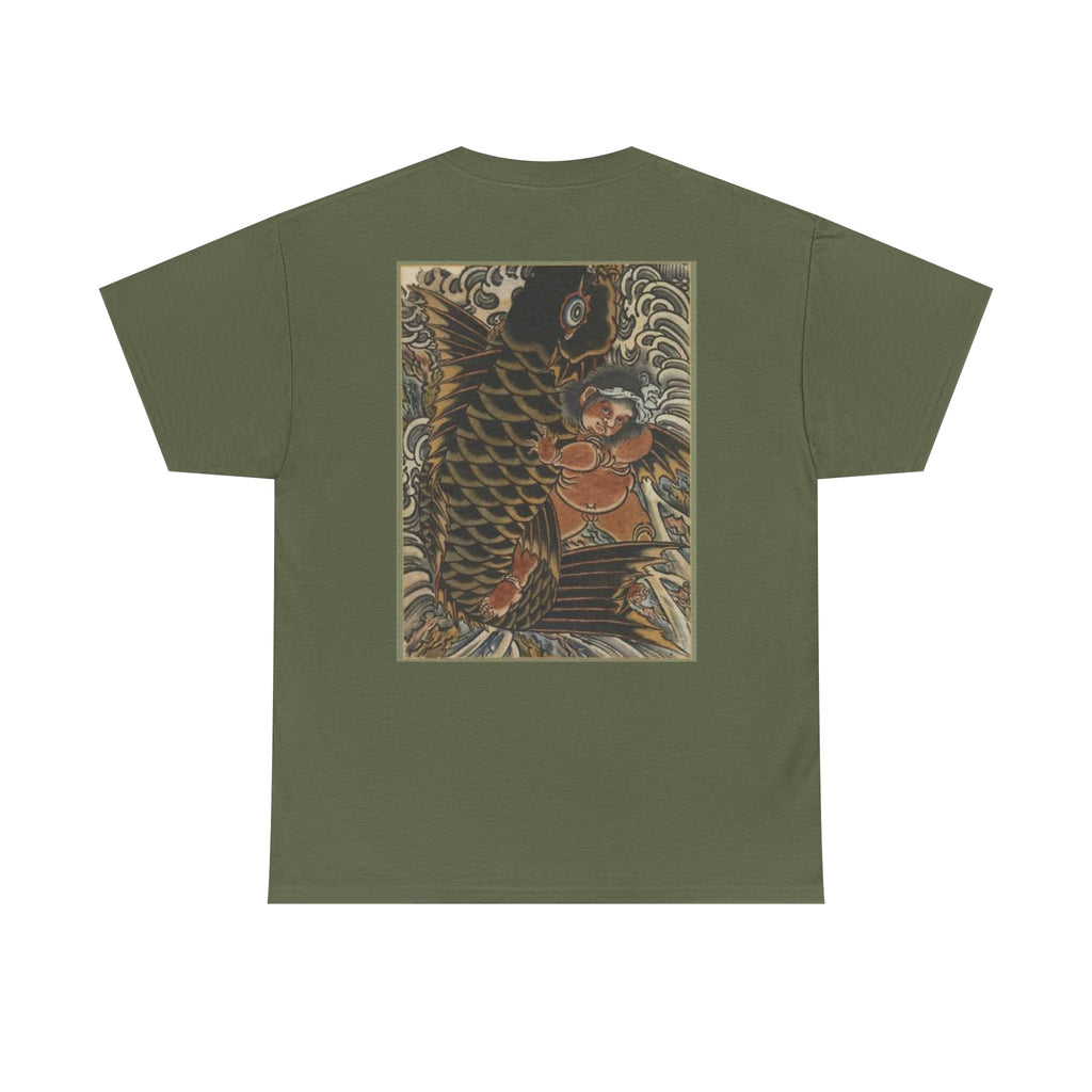 Kintaro and Koi Graphic T-Shirt (Available in 8 Colors)