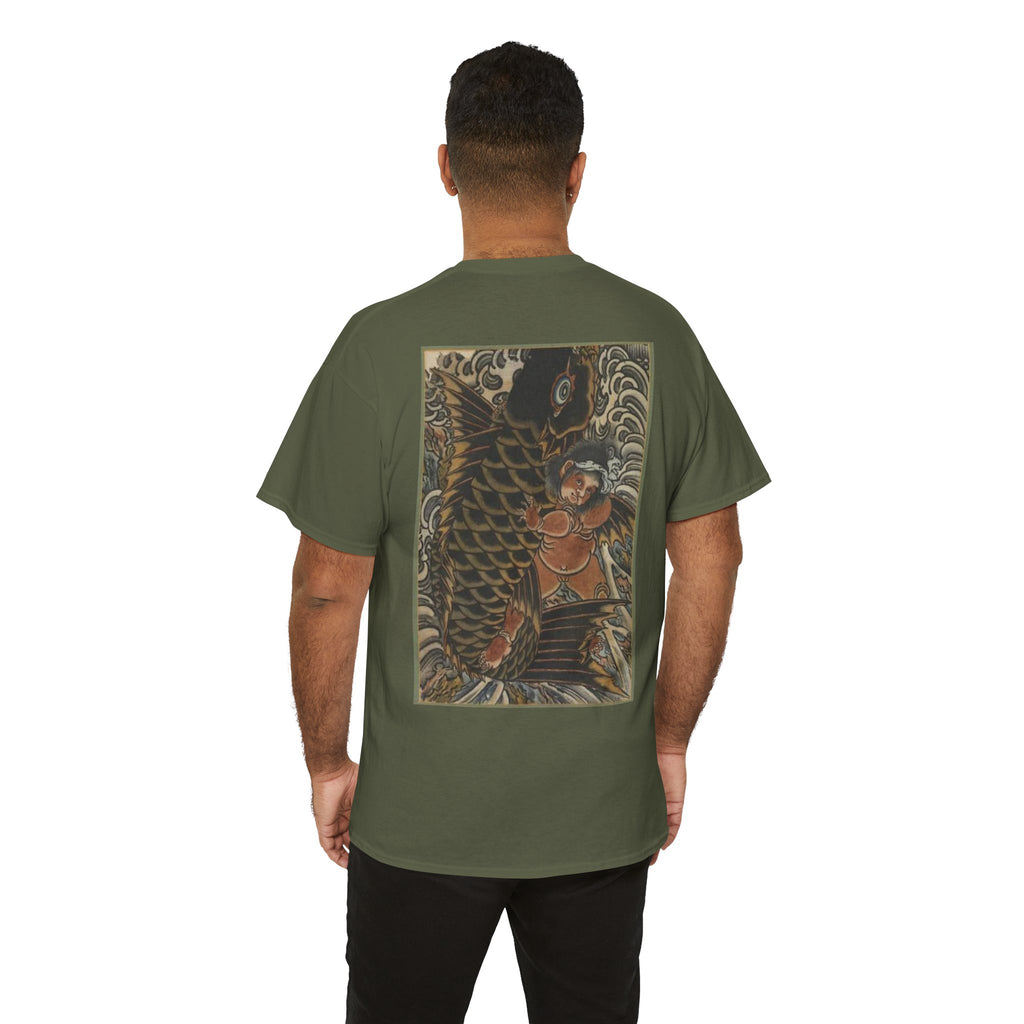 Kintaro and Koi Graphic T-Shirt (Available in 8 Colors)