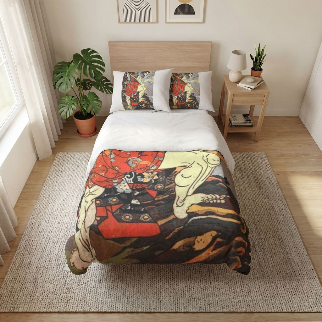 Kintaro Quilt Cover Set – Bedding (3-Piece)