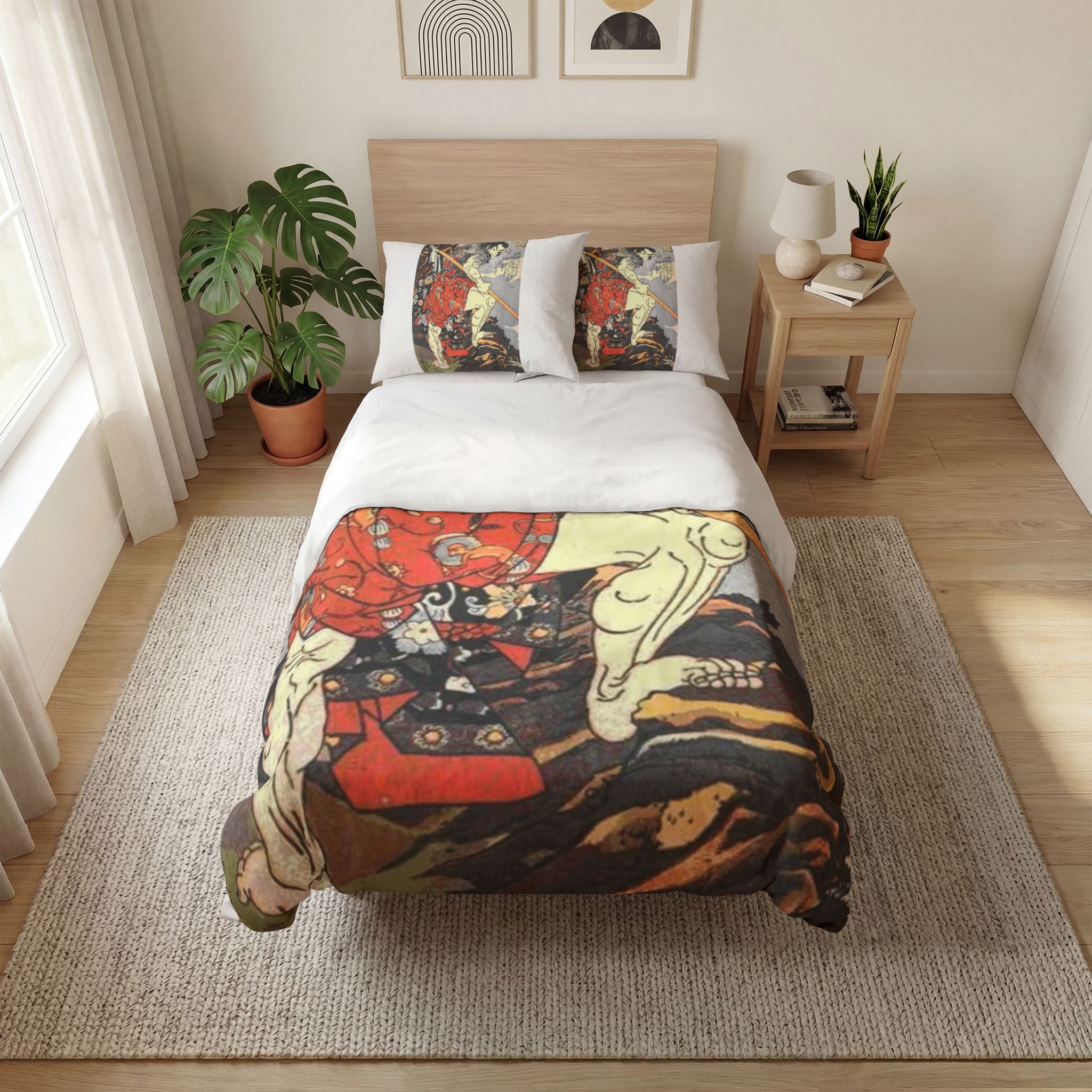 Kintaro Quilt Cover Set – Bedding (3-Piece)