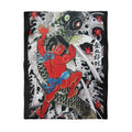 Kintaro The Golden Boy with Koi Duvet Cover