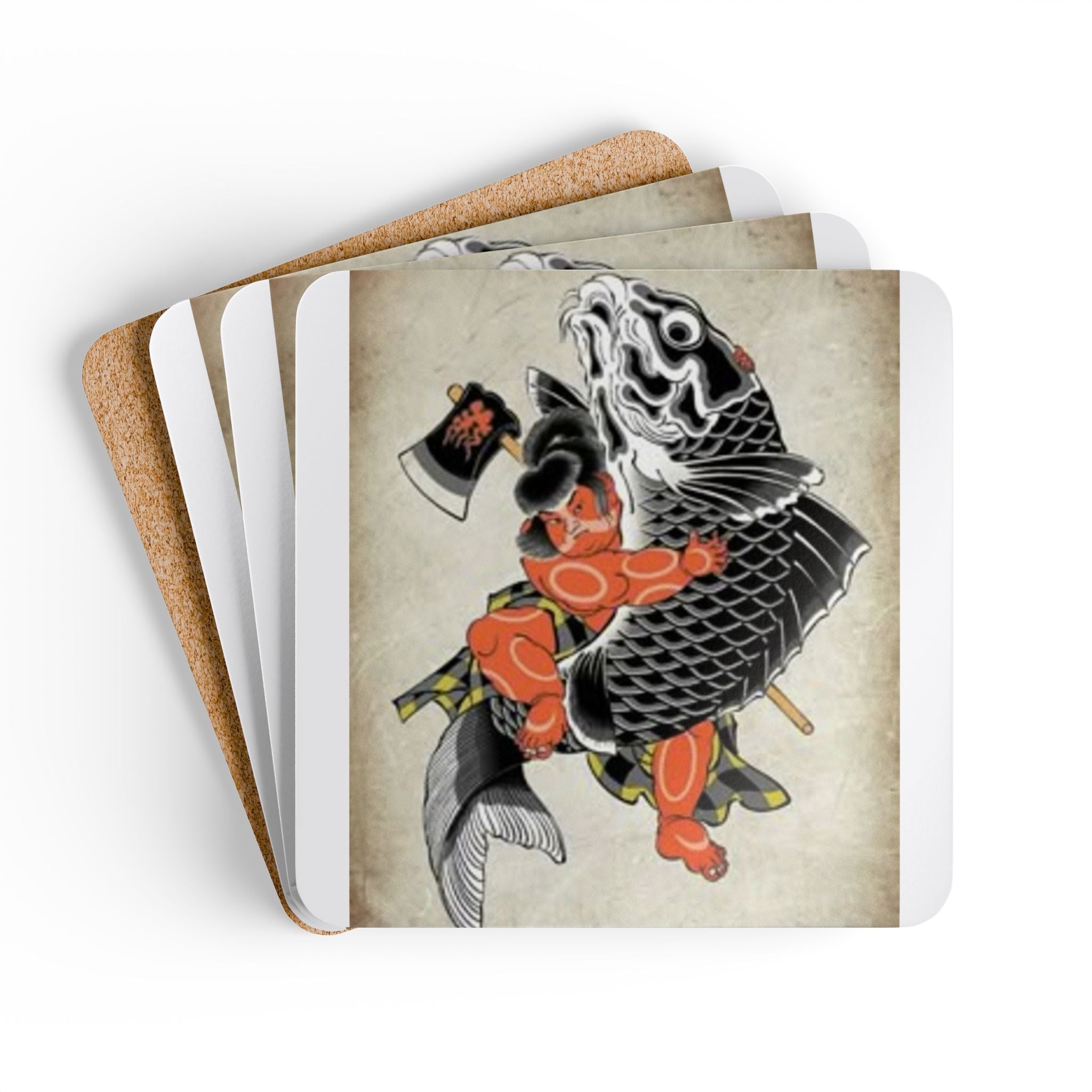 Kintaro The Golden Boy Coasters (Set of 4)