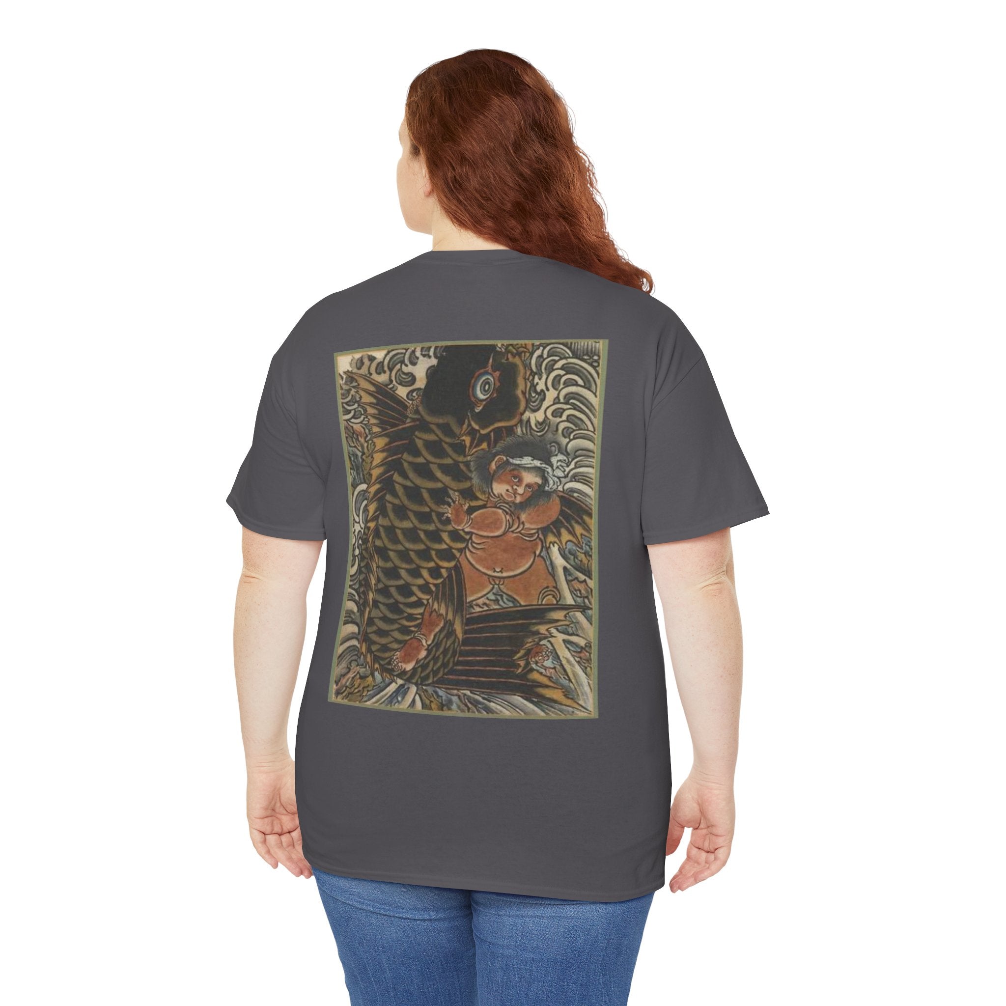 Kintaro and Koi Graphic T-Shirt (Available in 8 Colors)