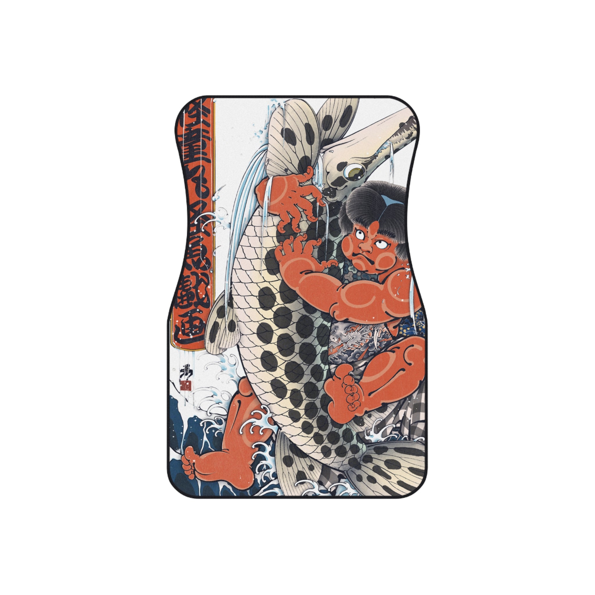 Kintaro Fighting Fish Car Mats (Set of 4)