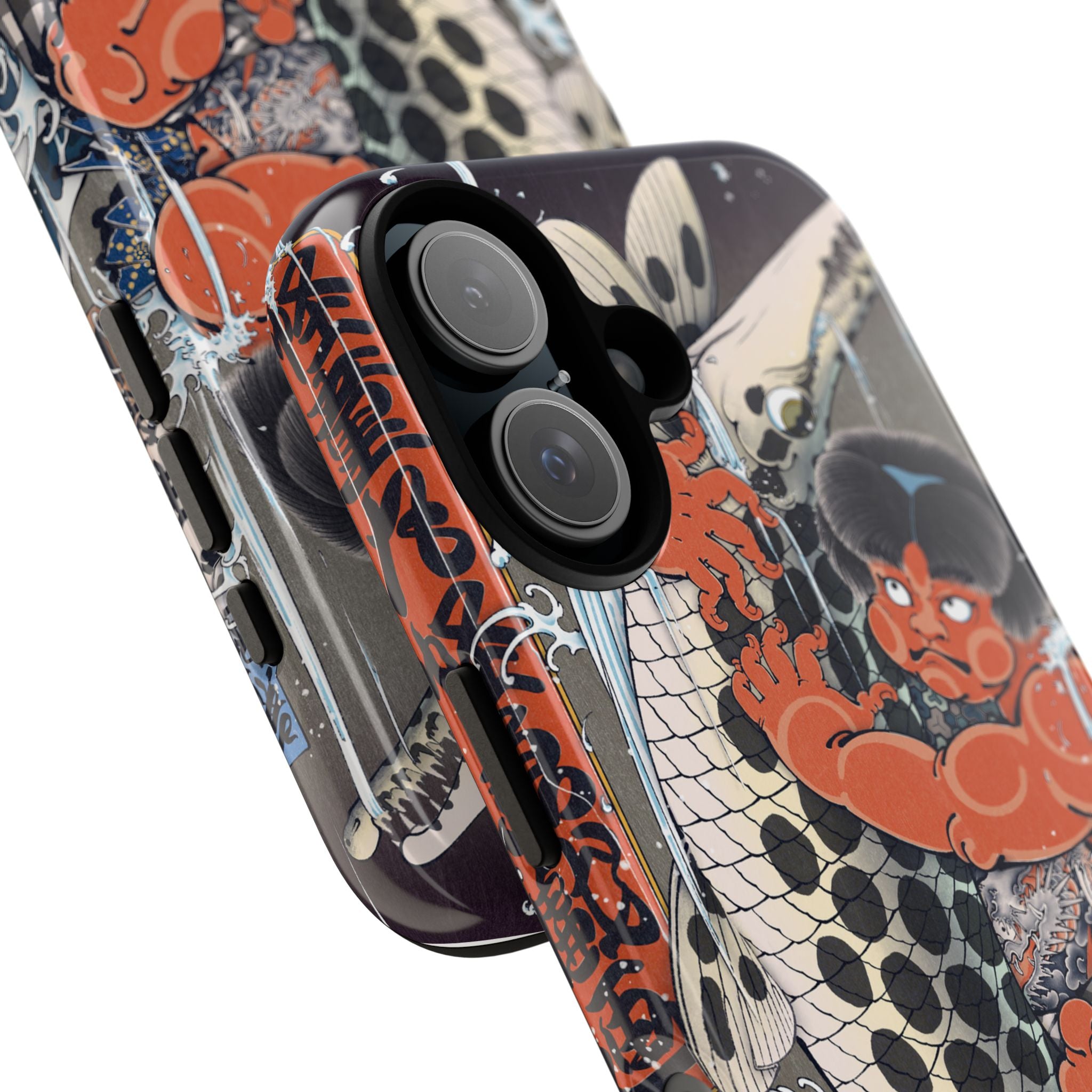Koi Warrior Phone Case – Japanese Tattoo Style Protective iPhone Cover