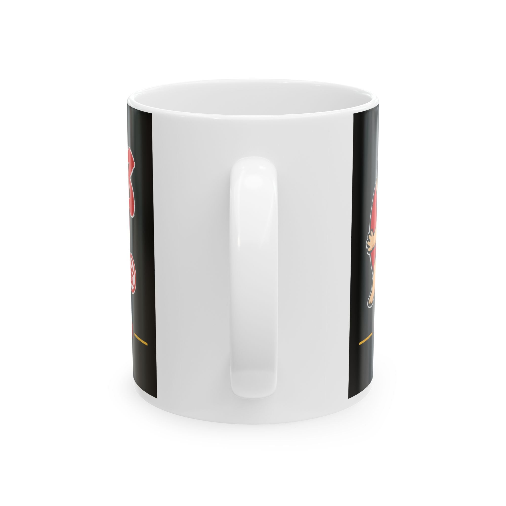 Kintaro in Kanji with Website Ceramic Mug, (11oz, 15oz)
