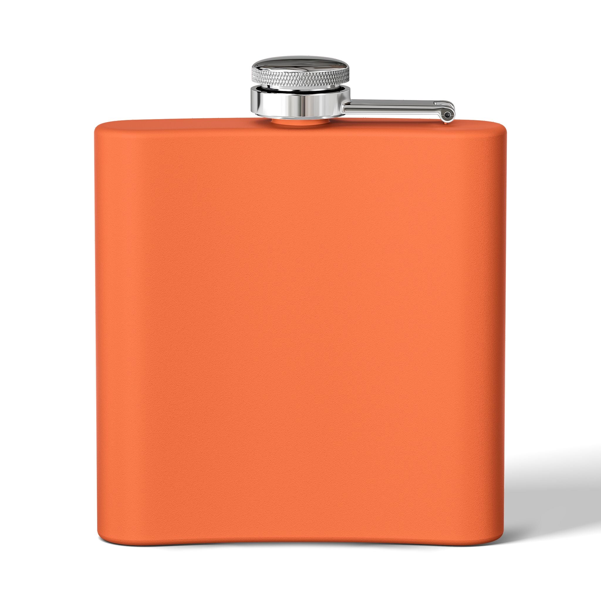Kintaro on Red Koi Stainless Steel Flask, 6oz