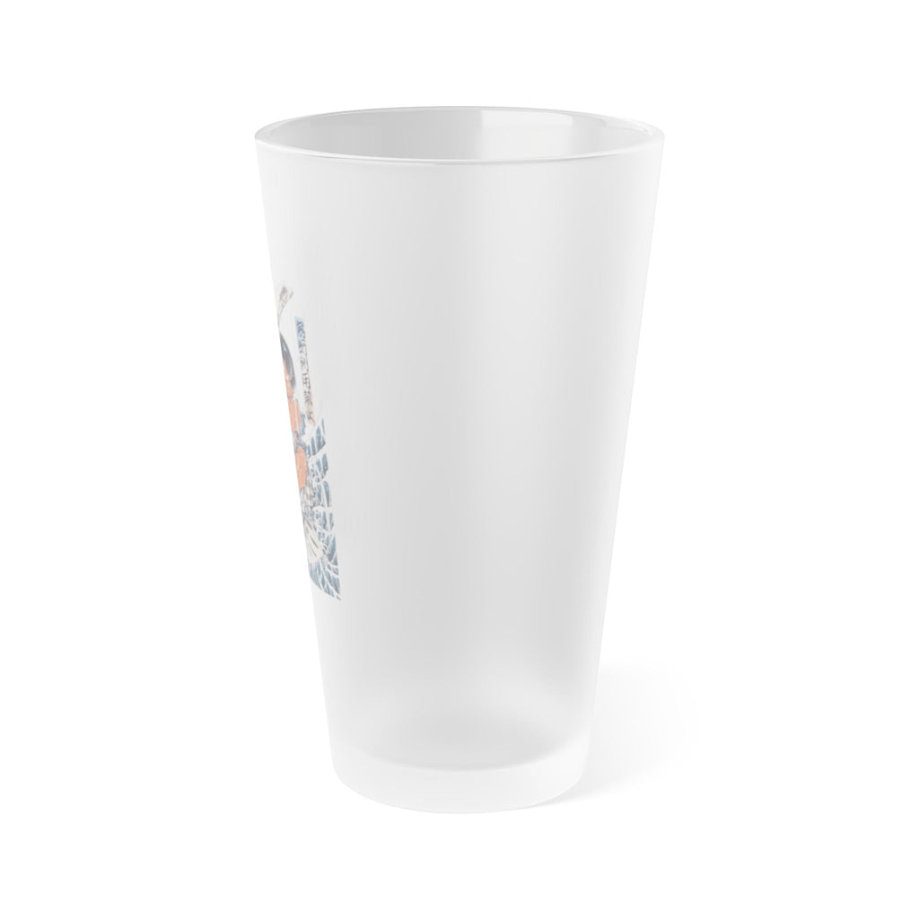 Frosted Pint Glass, 16oz