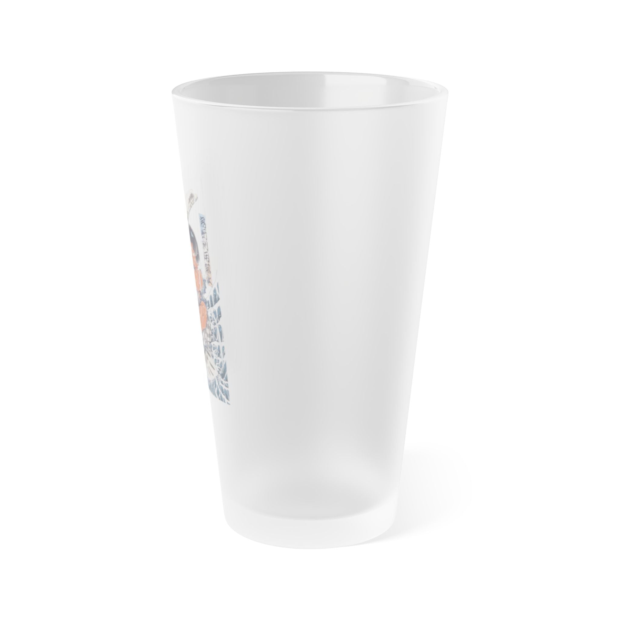 Frosted Pint Glass, 16oz