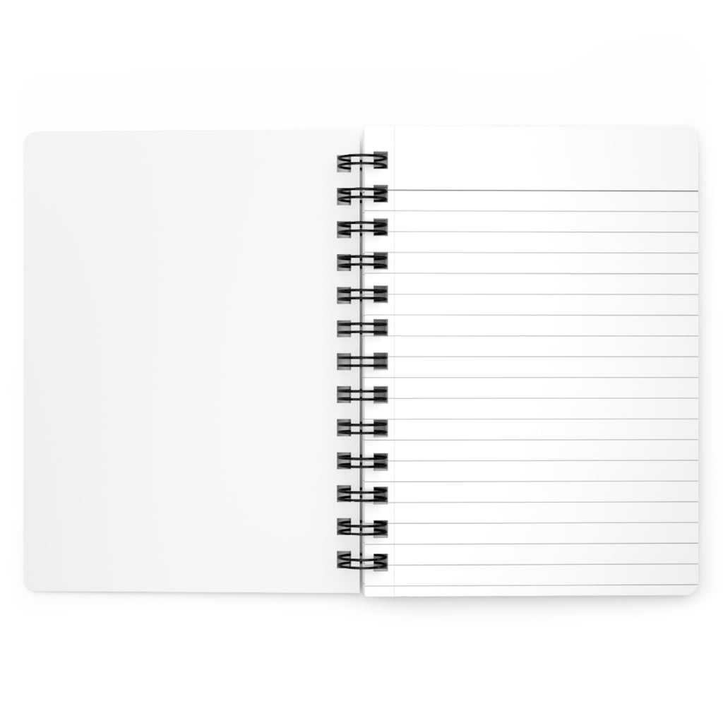 Kintaro Wrestling Carp Spiral Journal | Japanese Folk Art Notebook