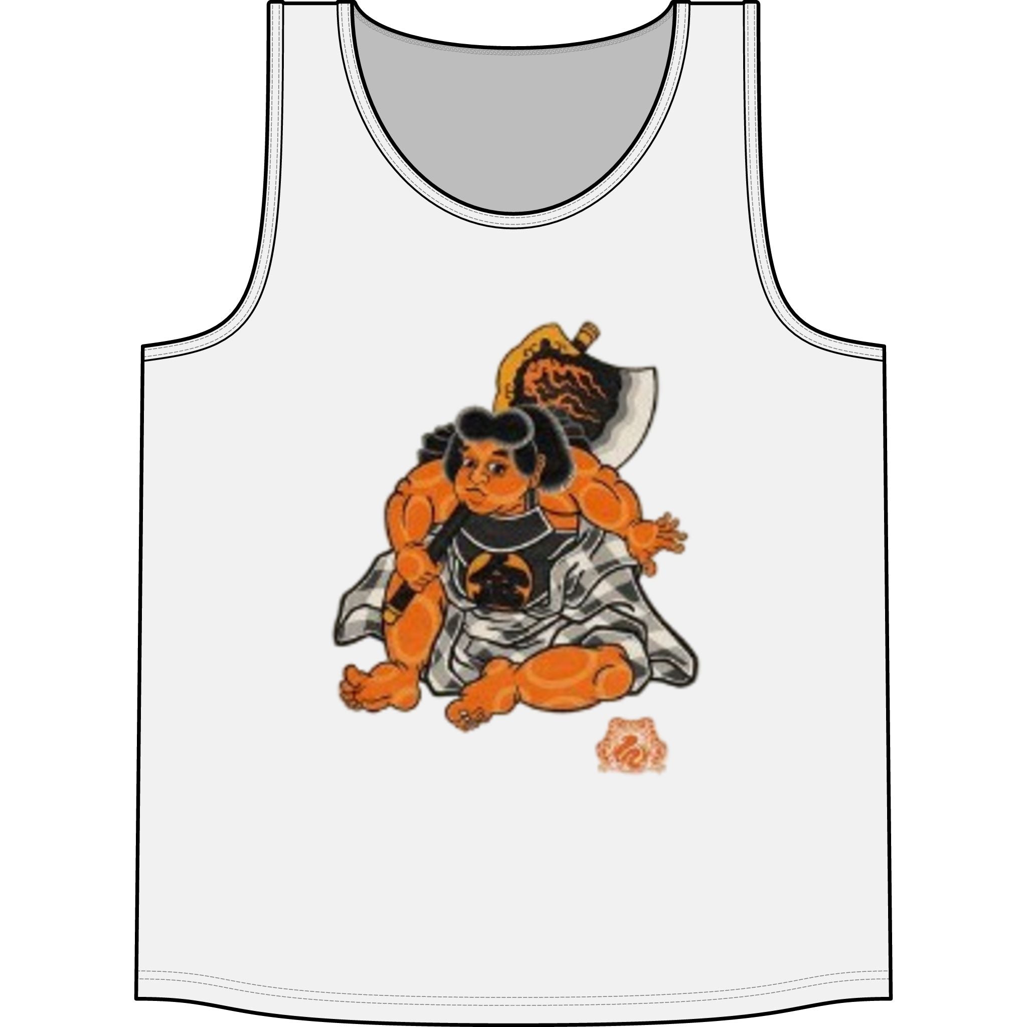 Kintaro Japanese Folk Art Tank Top (Mens)