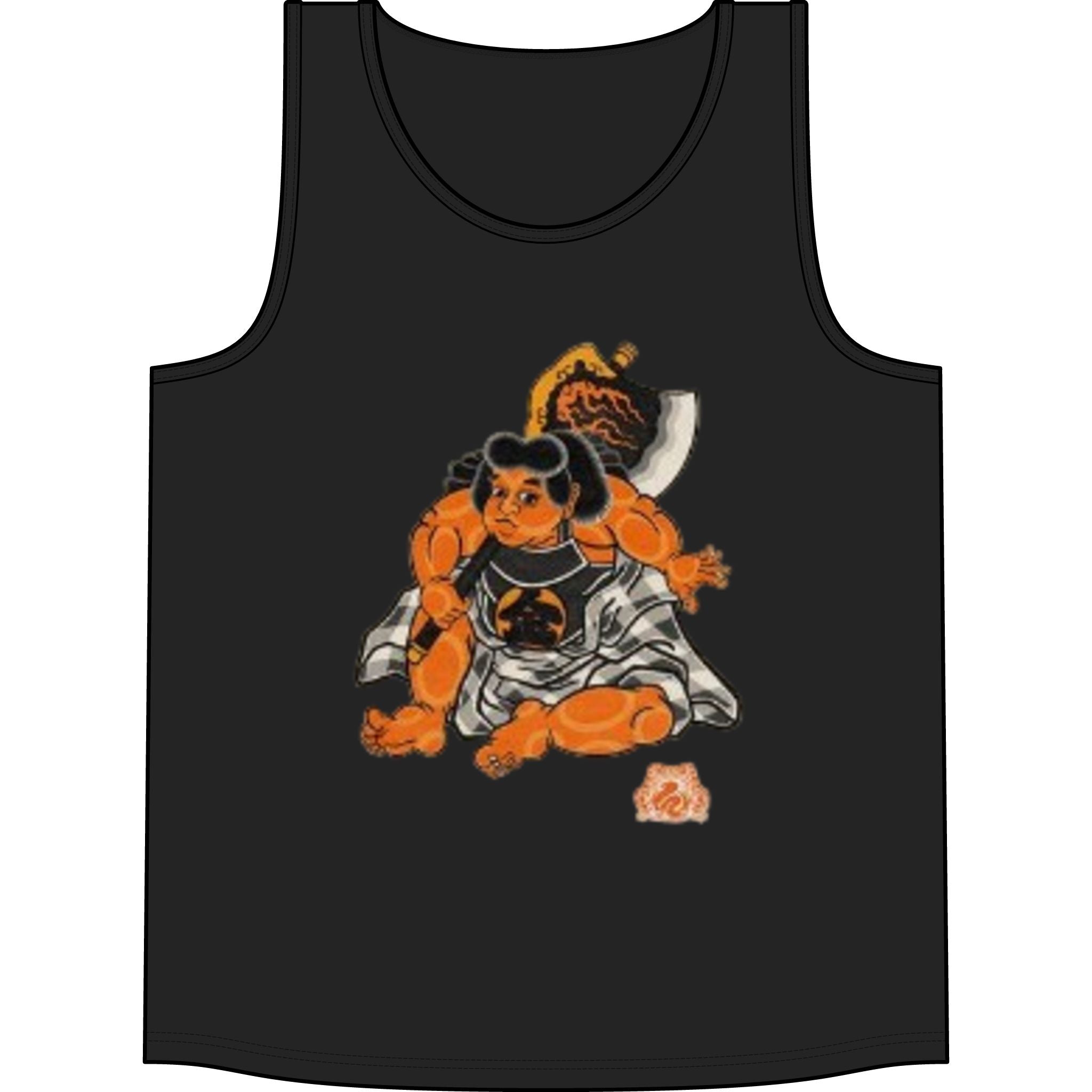 Kintaro Japanese Folk Art Tank Top (Mens)