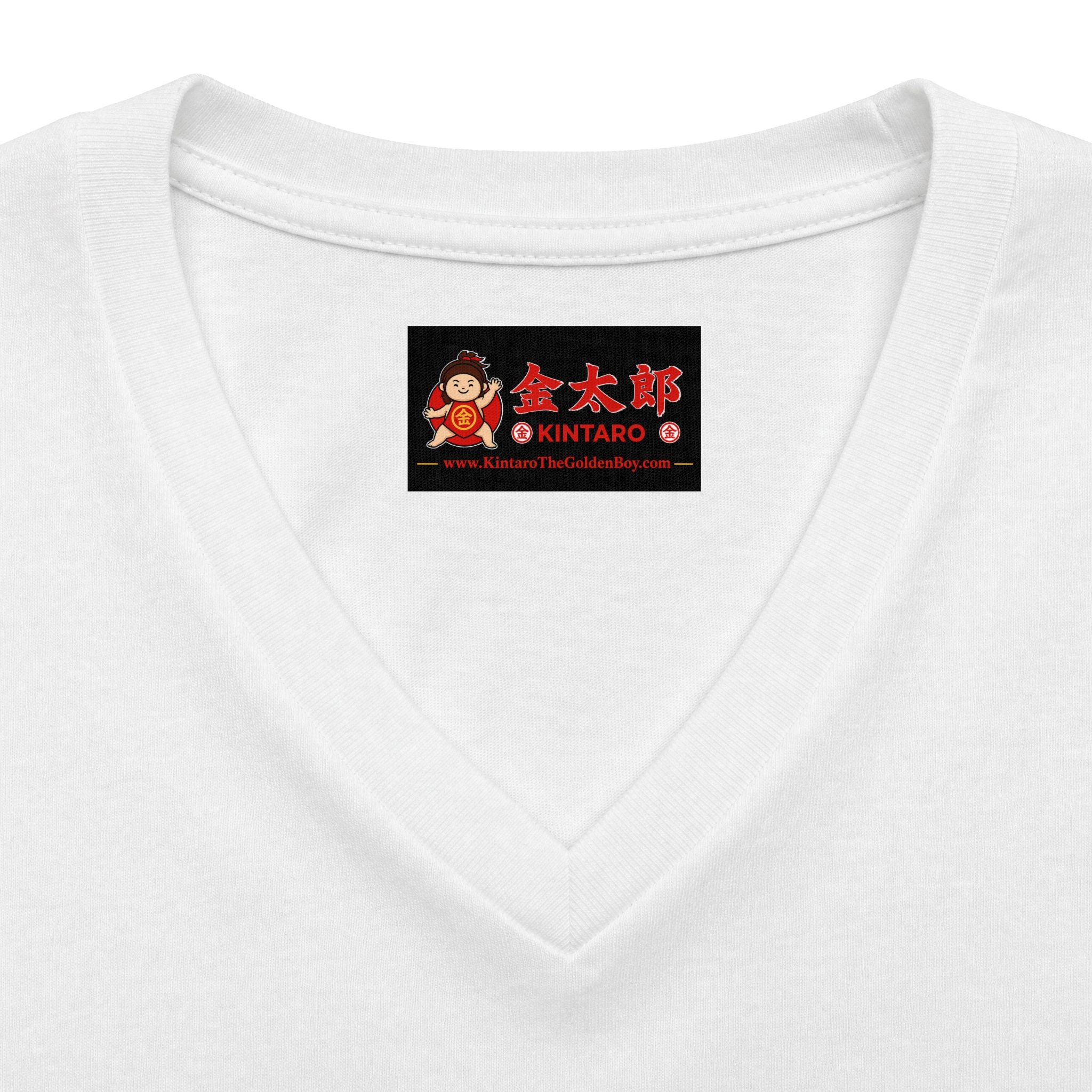Kintaro and Koi V-Neck Tee  Women's Shirt