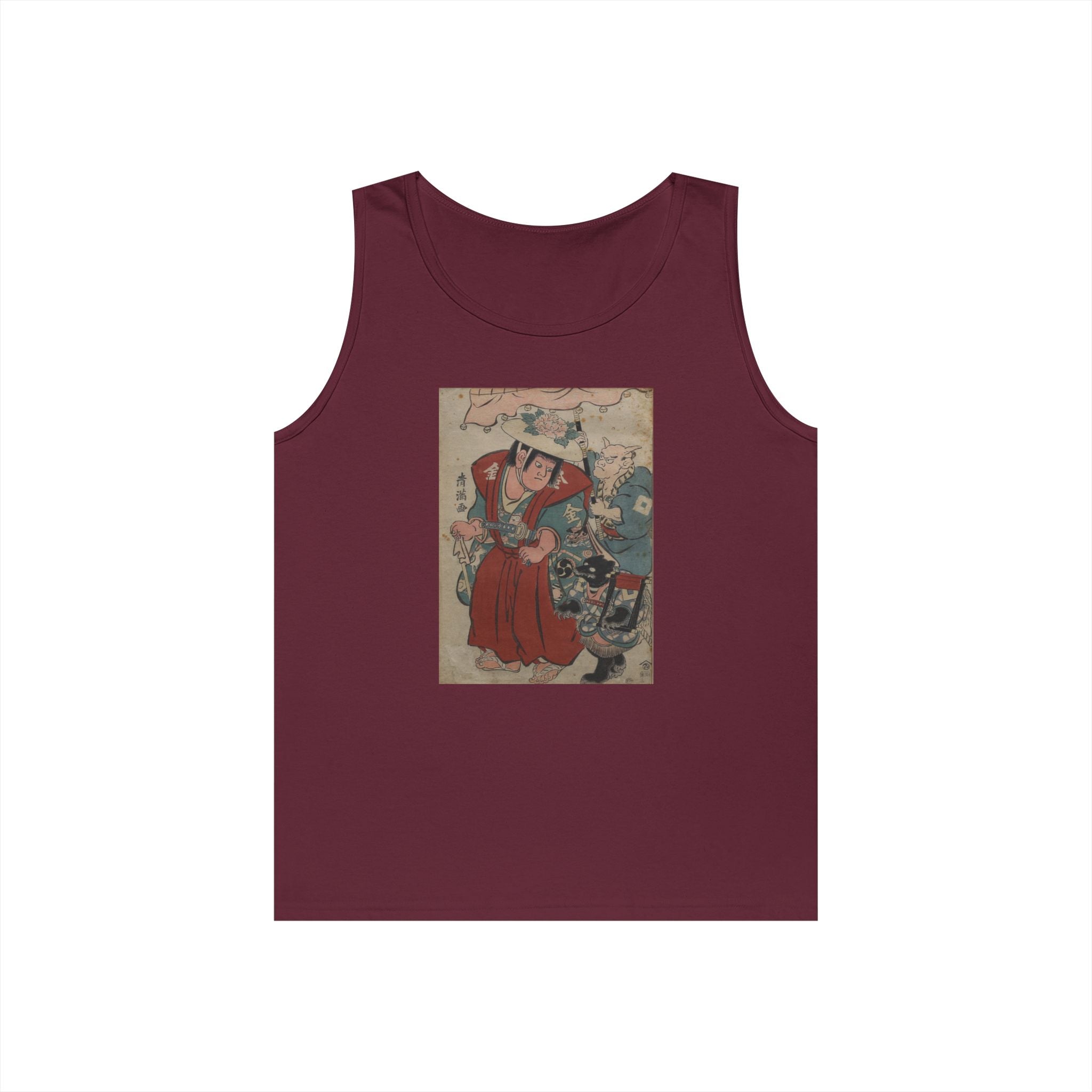 Kintaro Print Unisex Heavy Cotton Tank Top