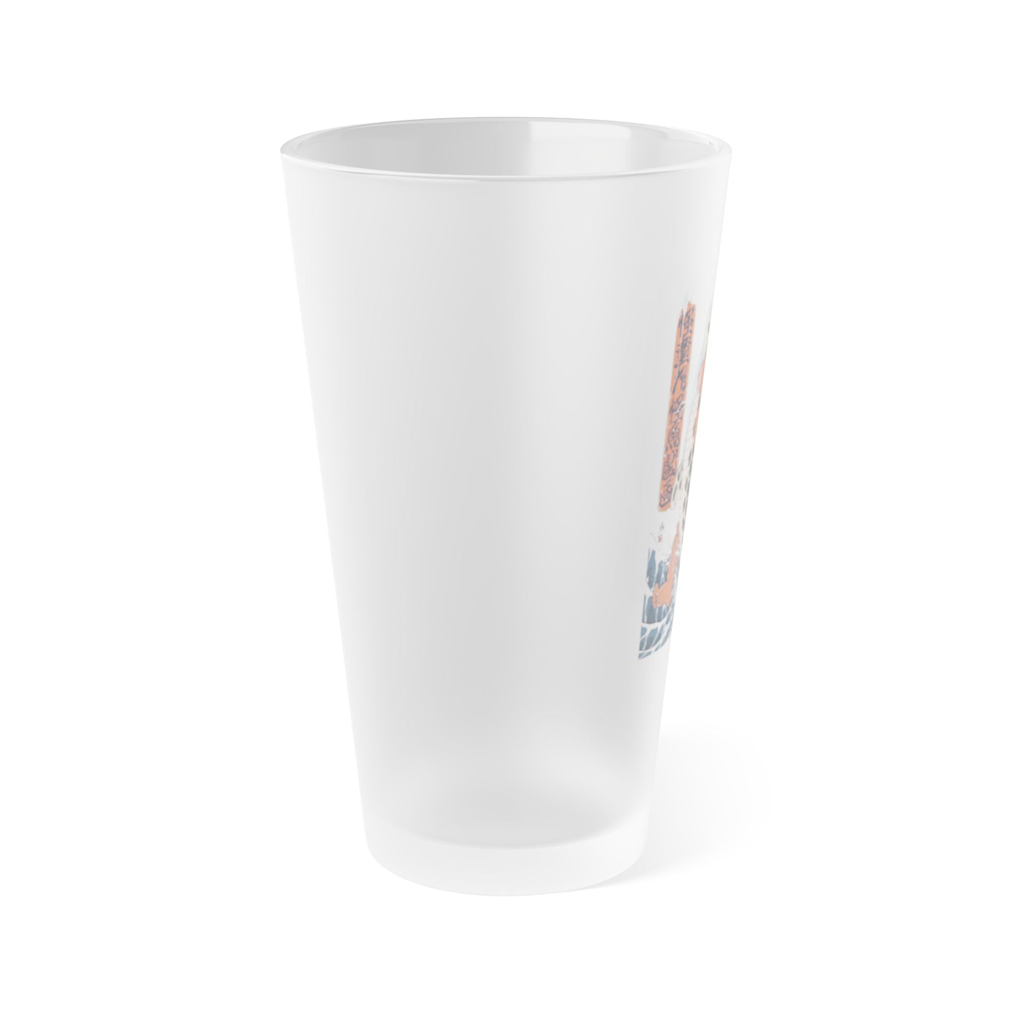 Frosted Pint Glass, 16oz