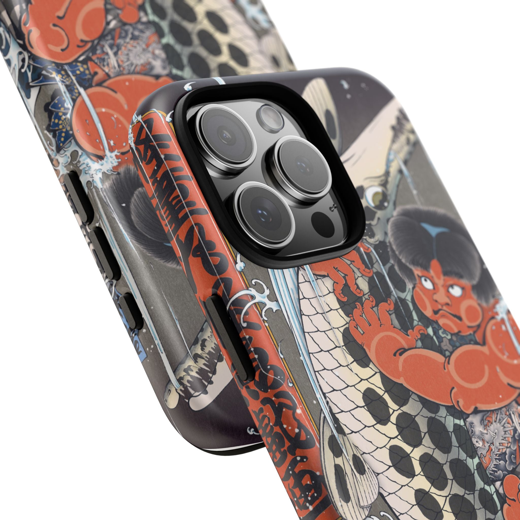 Koi Warrior Phone Case – Japanese Tattoo Style Protective iPhone Cover