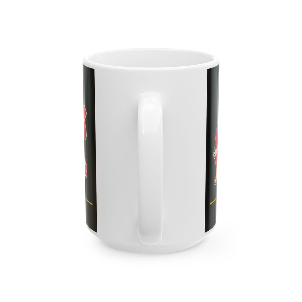 Kintaro in Kanji with Website Ceramic Mug, (11oz, 15oz)