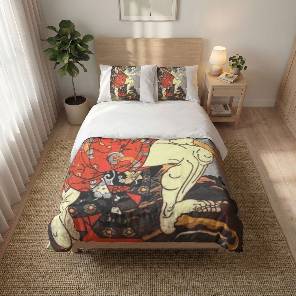 Kintaro Quilt Cover Set – Bedding (3-Piece)