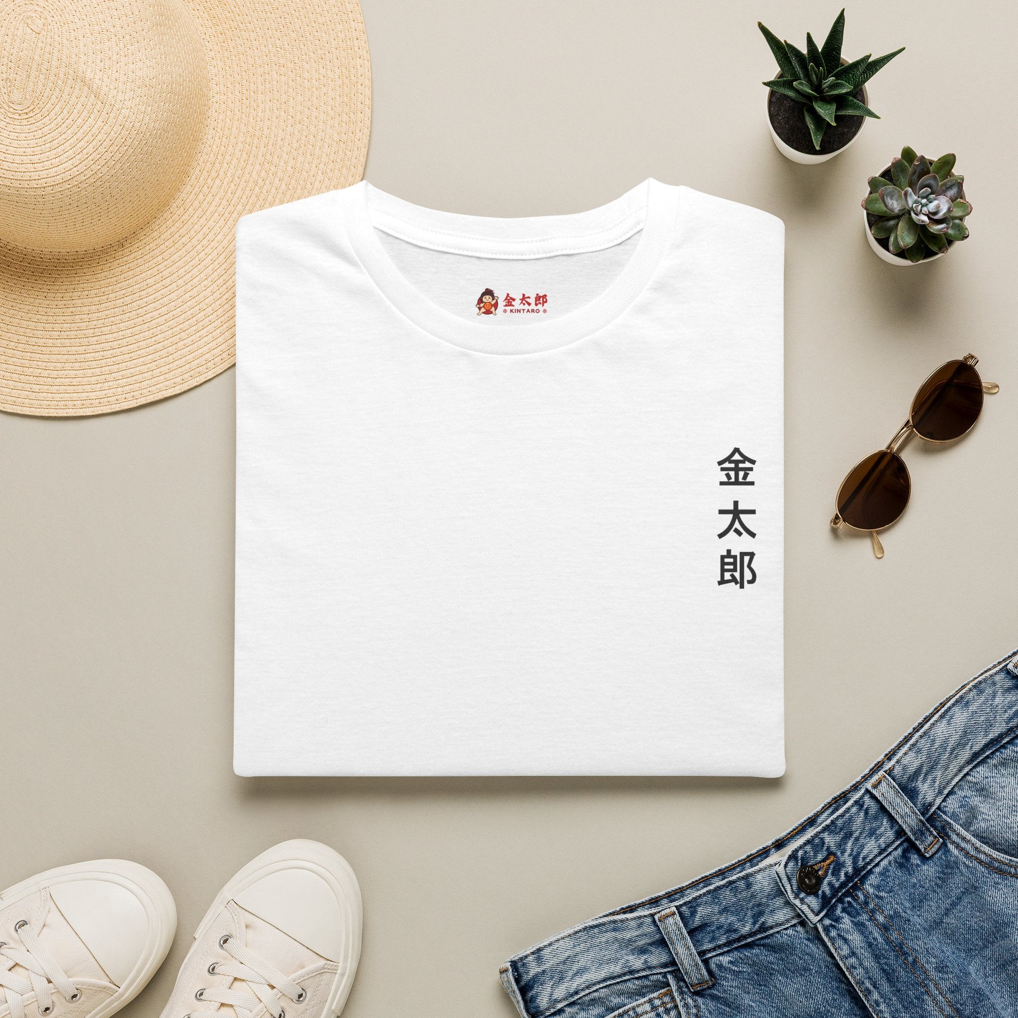 Kintaro Koi Cherry Blossom Print T-Shirt