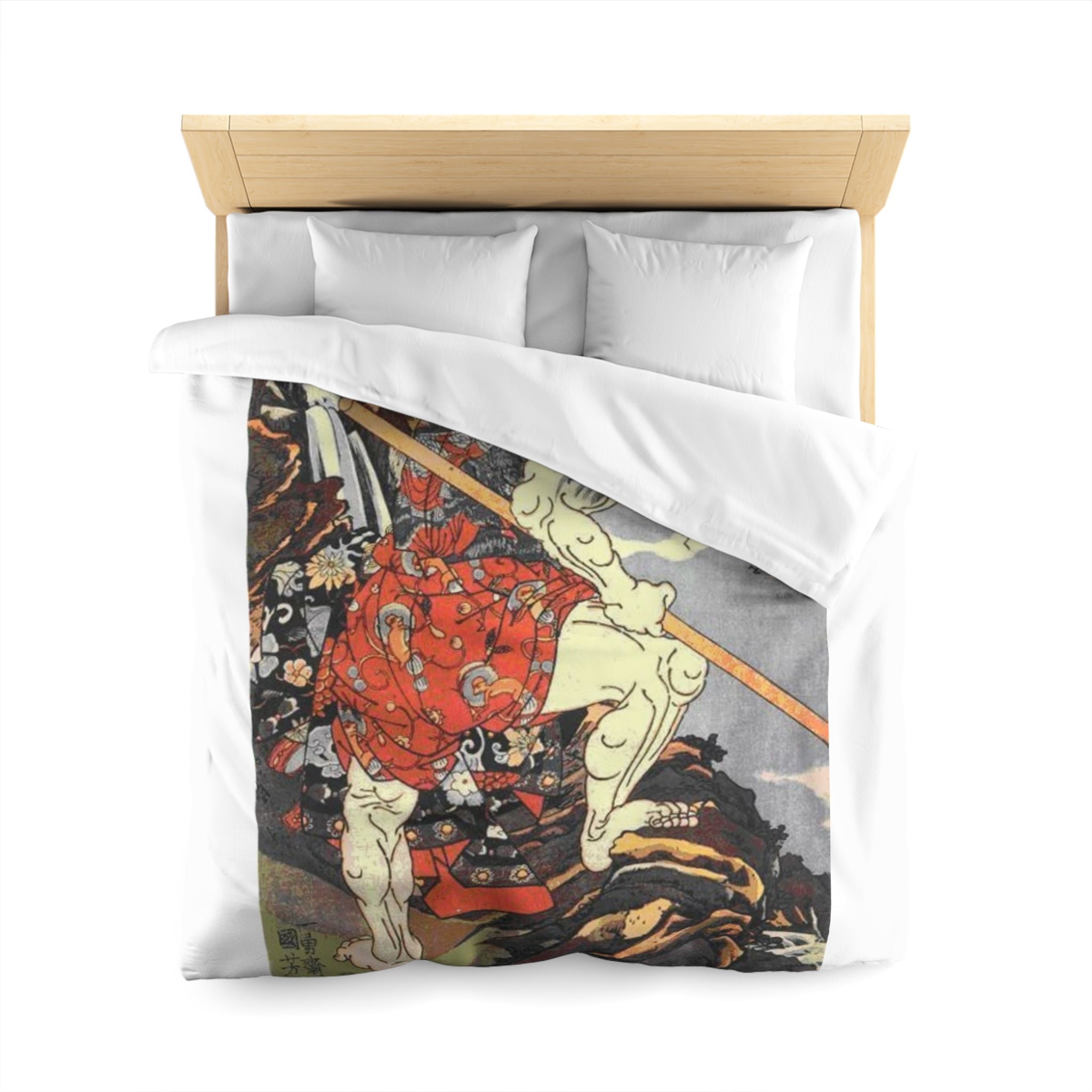 Kintaro The Golden Boy Duvet Cover