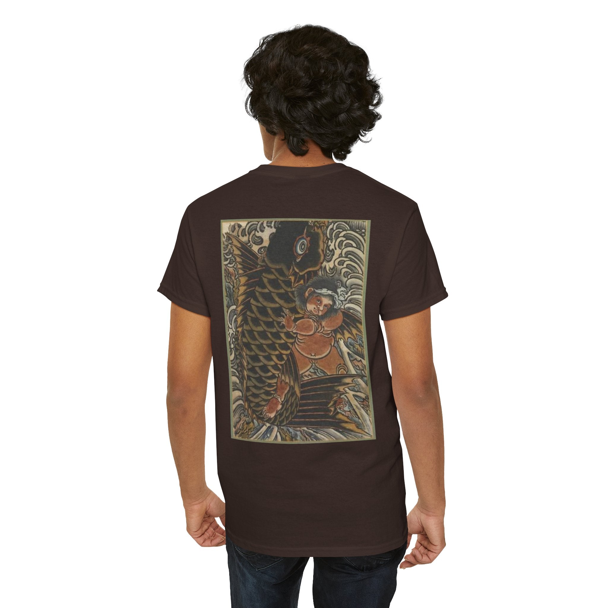 Kintaro and Koi Graphic T-Shirt (Available in 8 Colors)