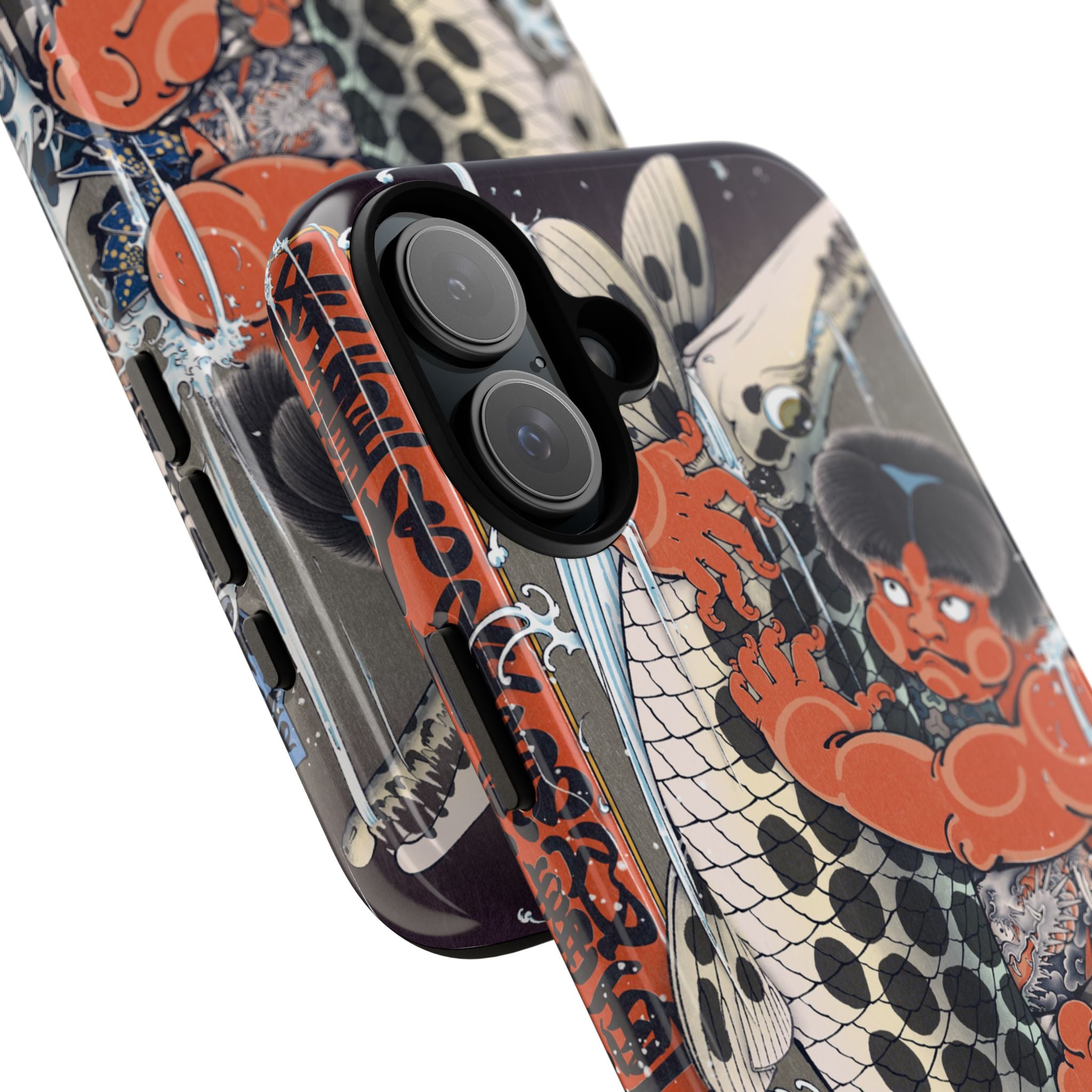 Koi Warrior Phone Case – Japanese Tattoo Style Protective iPhone Cover