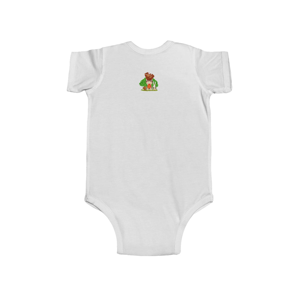 Infant Bodysuit — Kintaro The Golden Boy Koi & Tanuki Print