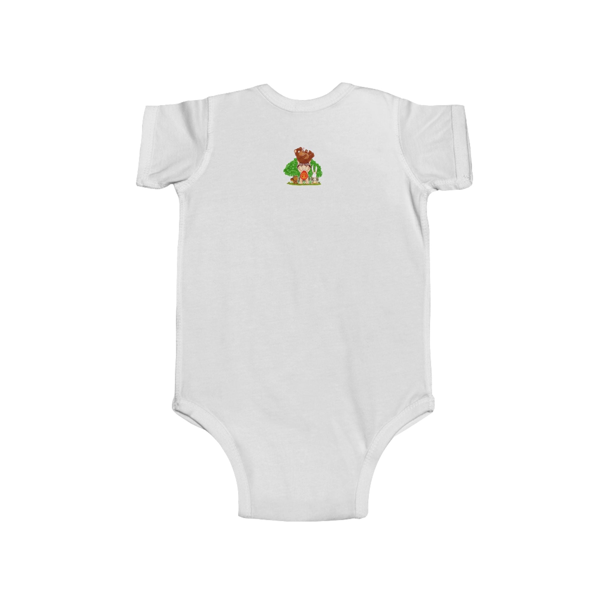 Infant Bodysuit — Kintaro The Golden Boy Koi & Tanuki Print