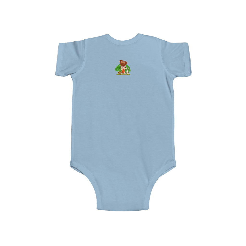 Infant Bodysuit — Kintaro The Golden Boy Koi & Tanuki Print