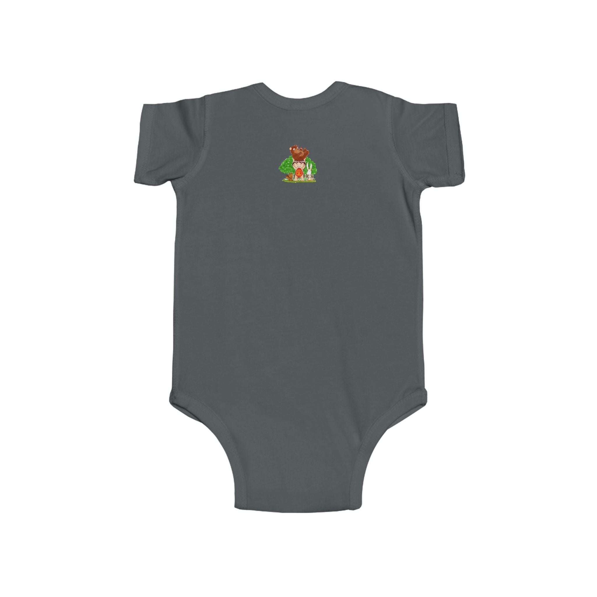 Infant Bodysuit — Kintaro The Golden Boy Koi & Tanuki Print