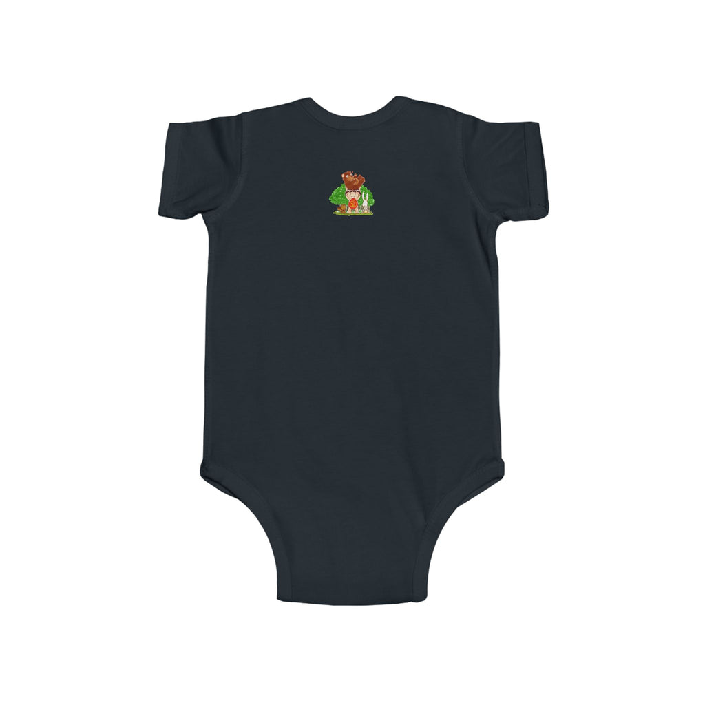 Infant Bodysuit — Kintaro The Golden Boy Koi & Tanuki Print