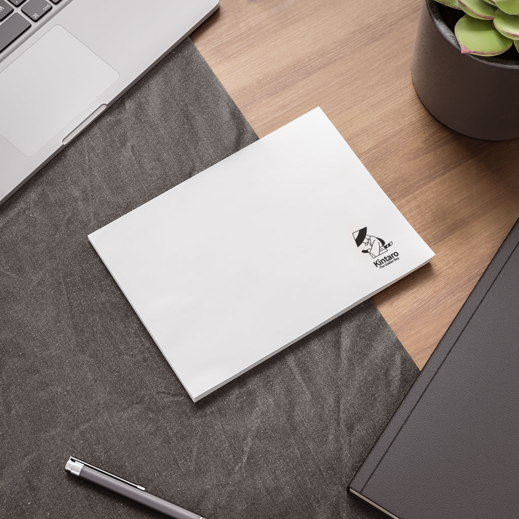 Kintaro Branded Square Post-it® Note Pads — Small Logo Sticky Notes