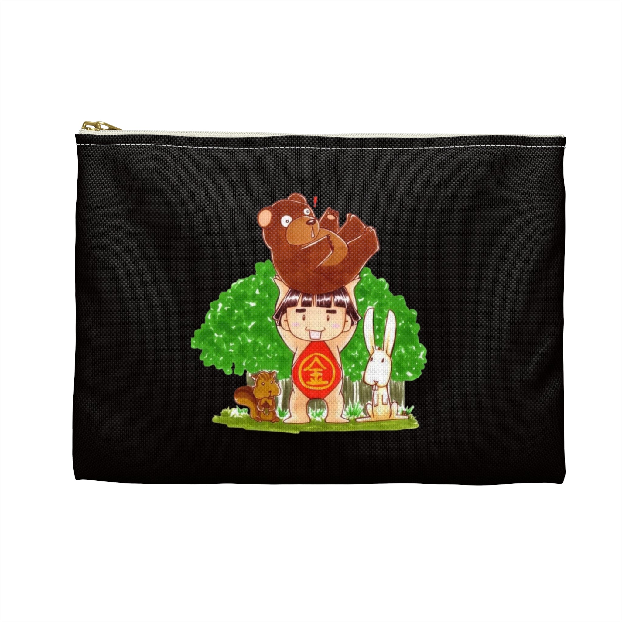 Kintaro The Golden Boy Accessory Pouch — Zip Bag