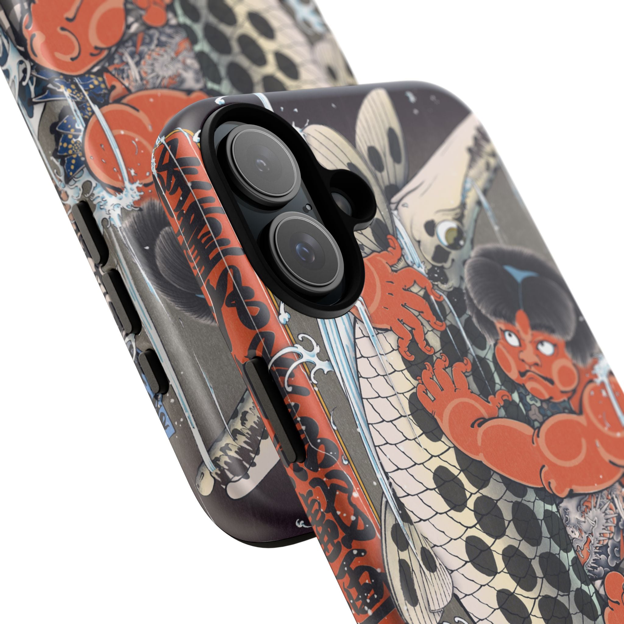 Koi Warrior Phone Case – Japanese Tattoo Style Protective iPhone Cover