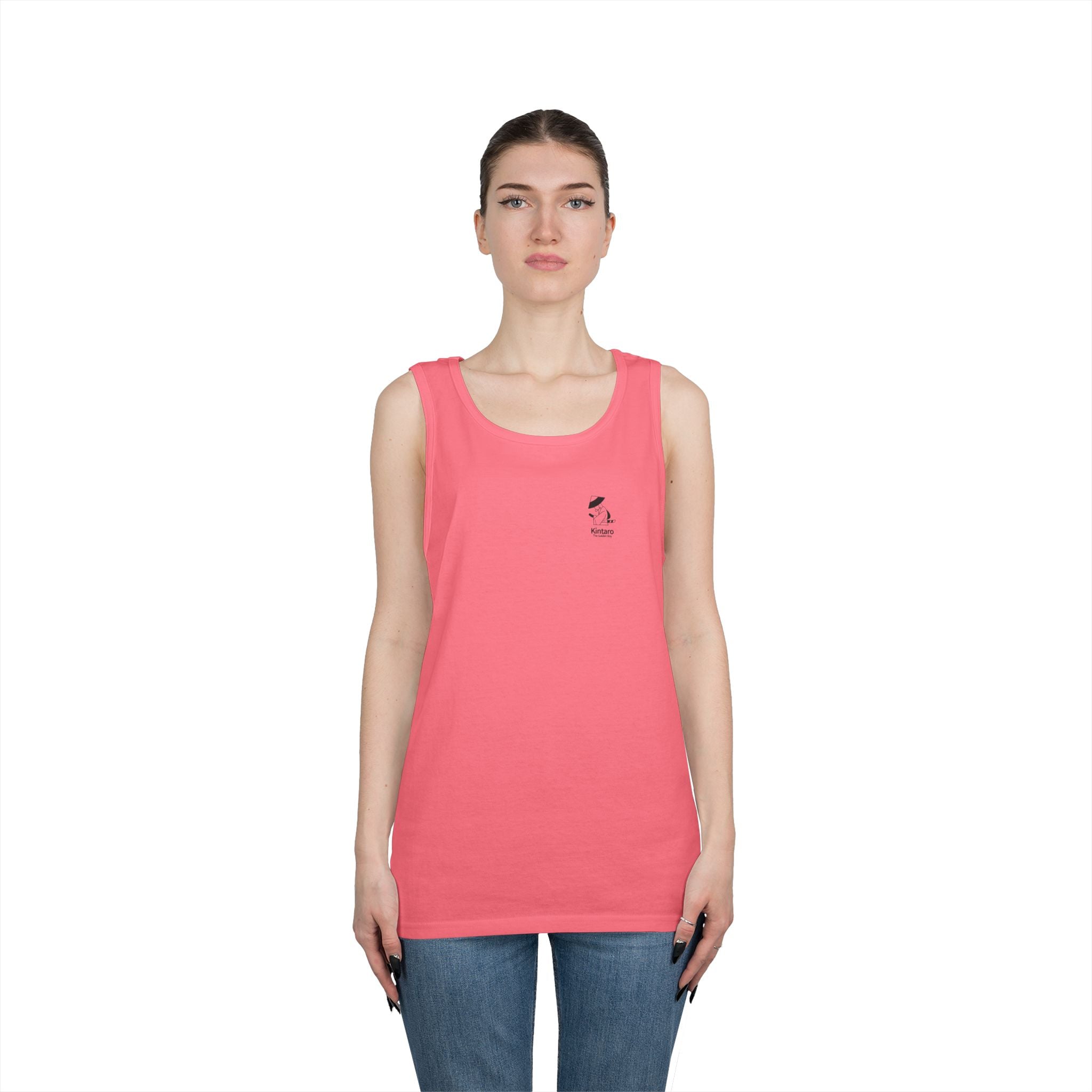 Japanese Folktale Ukiyo-e Kintaro Art Tank Top