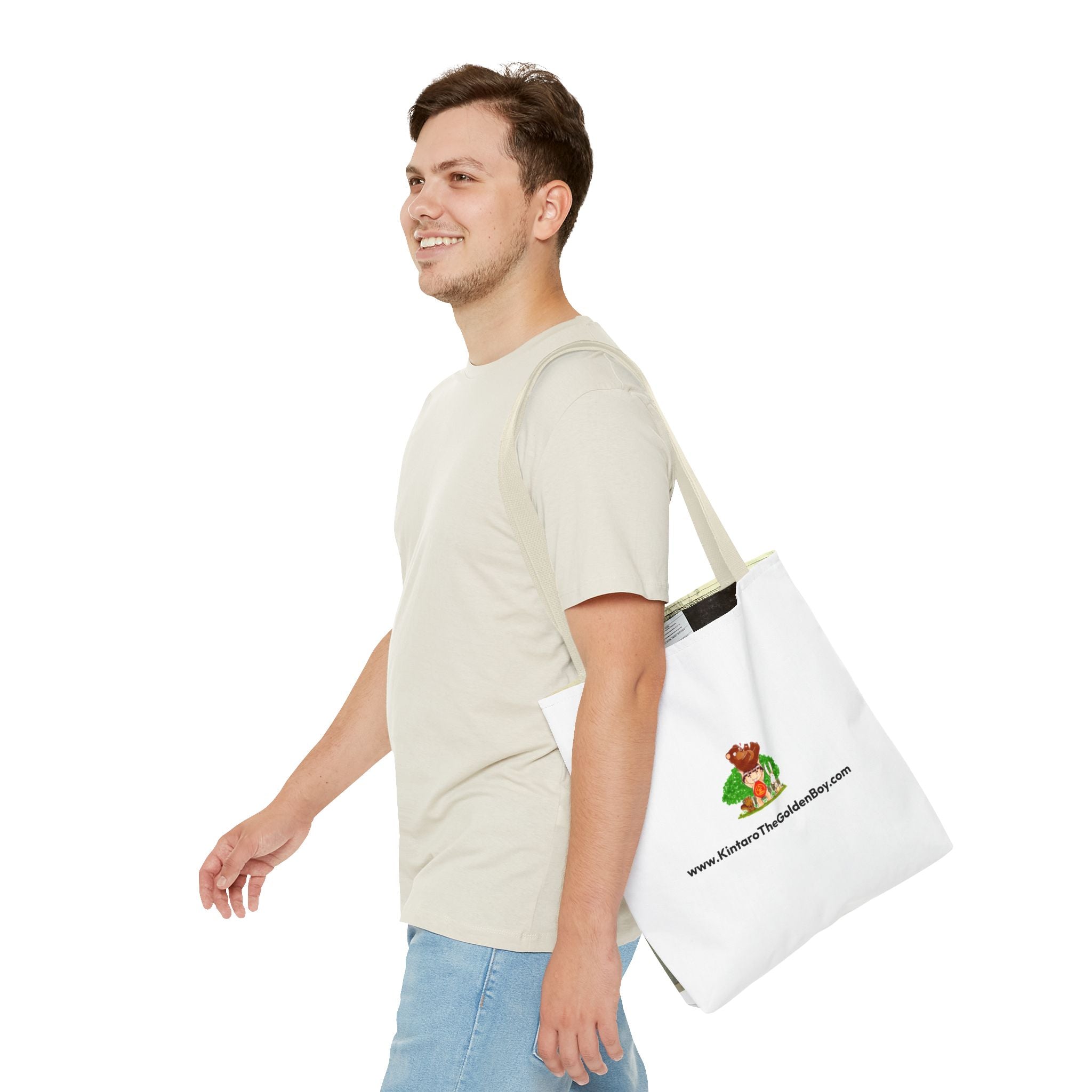 Kintaro The Golden Boy Tote Bag