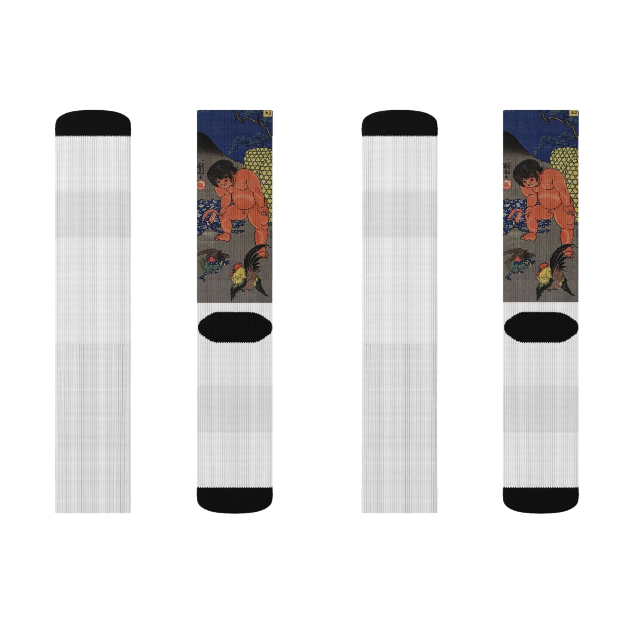 Kintaro The Golden Boy Crew Socks