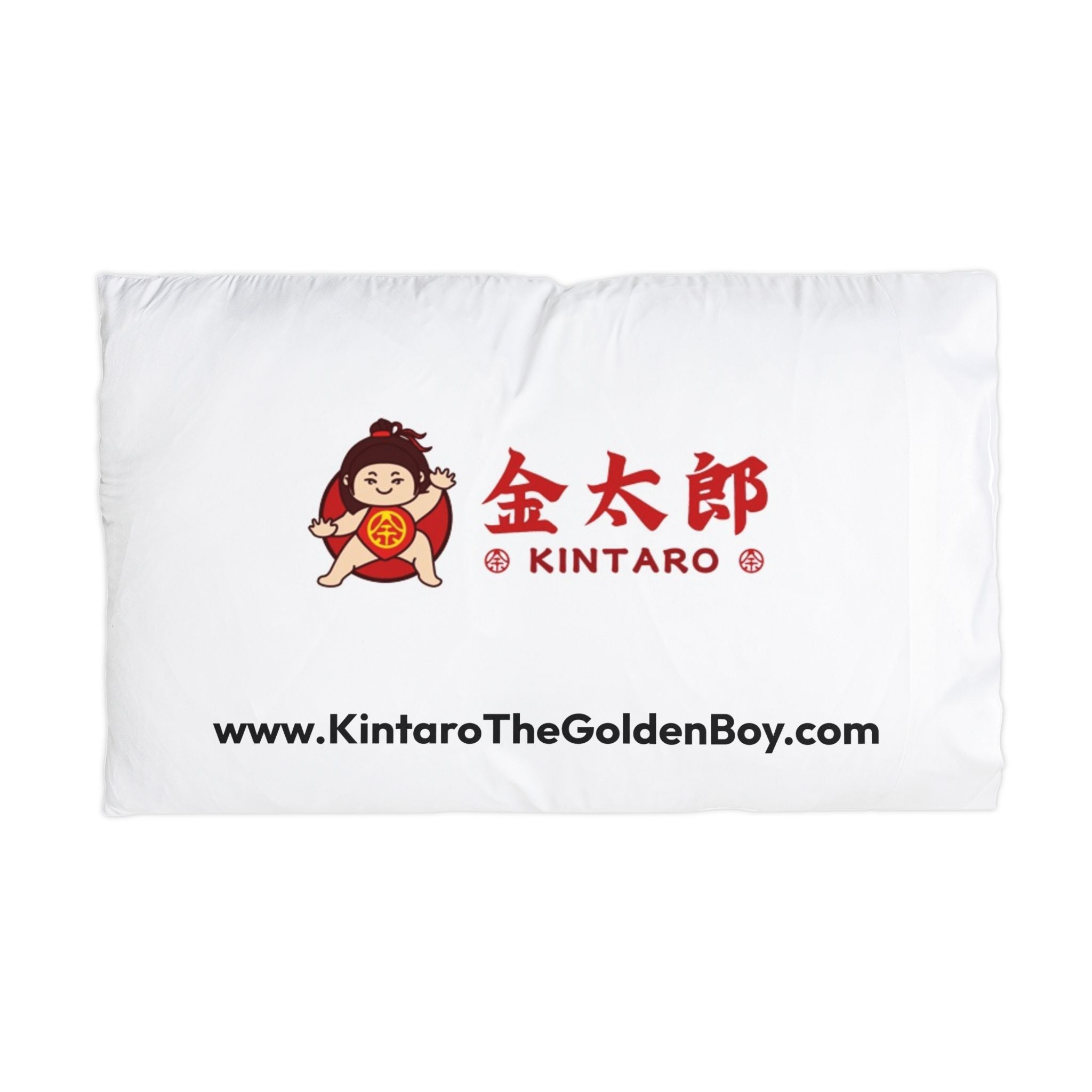 Pillowcase — Kintaro & Carp Microfiber Pillowcase (Japanese Folklore Design)