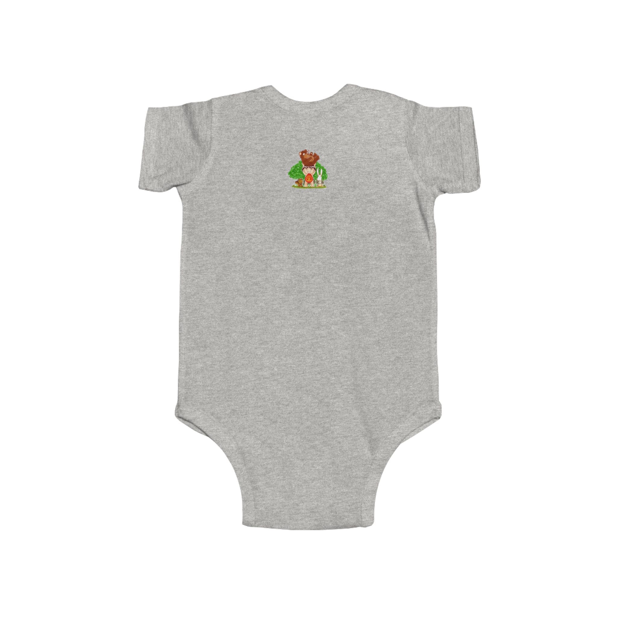 Infant Bodysuit — Kintaro The Golden Boy Koi & Tanuki Print