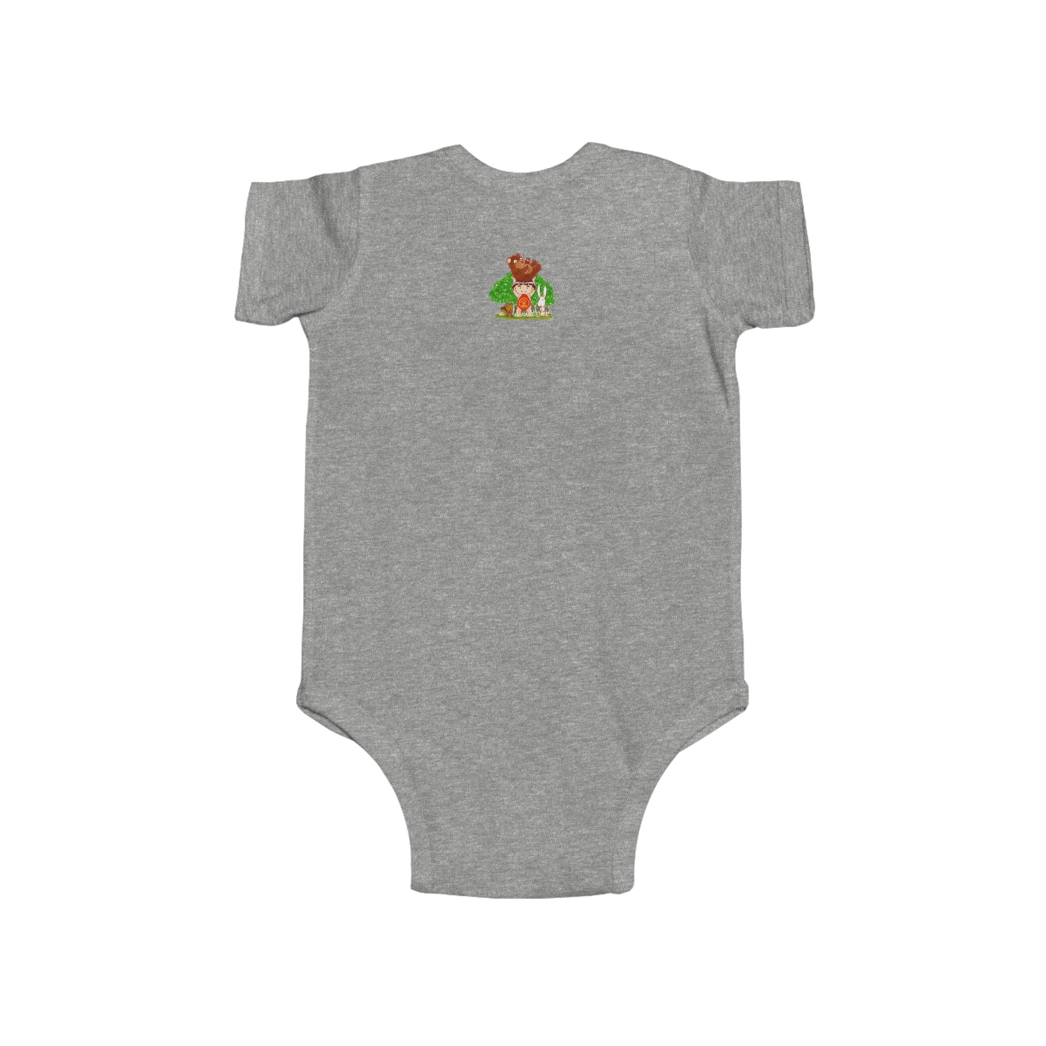 Infant Bodysuit — Kintaro The Golden Boy Koi & Tanuki Print