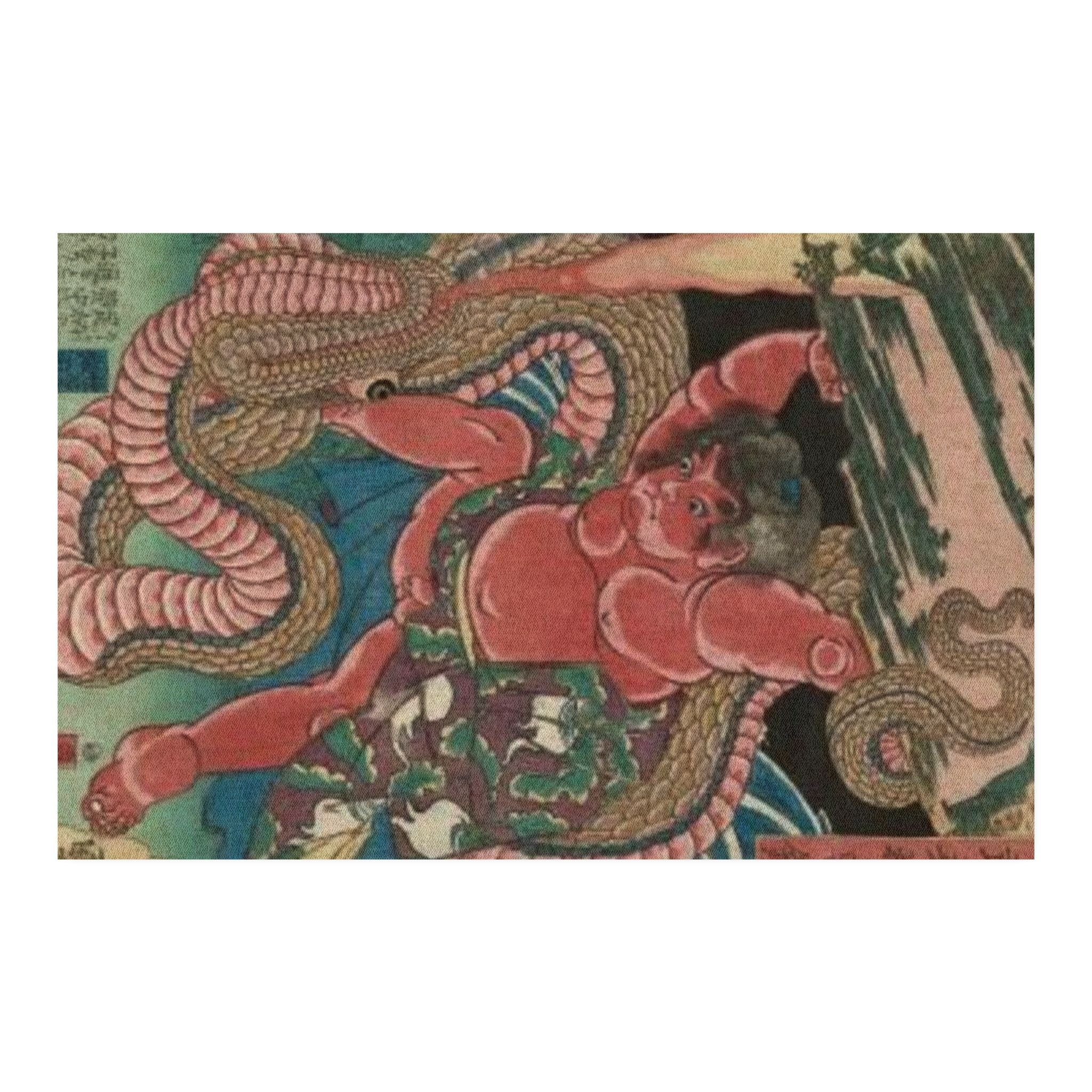 Kintaro The Golden Boy Print Rug