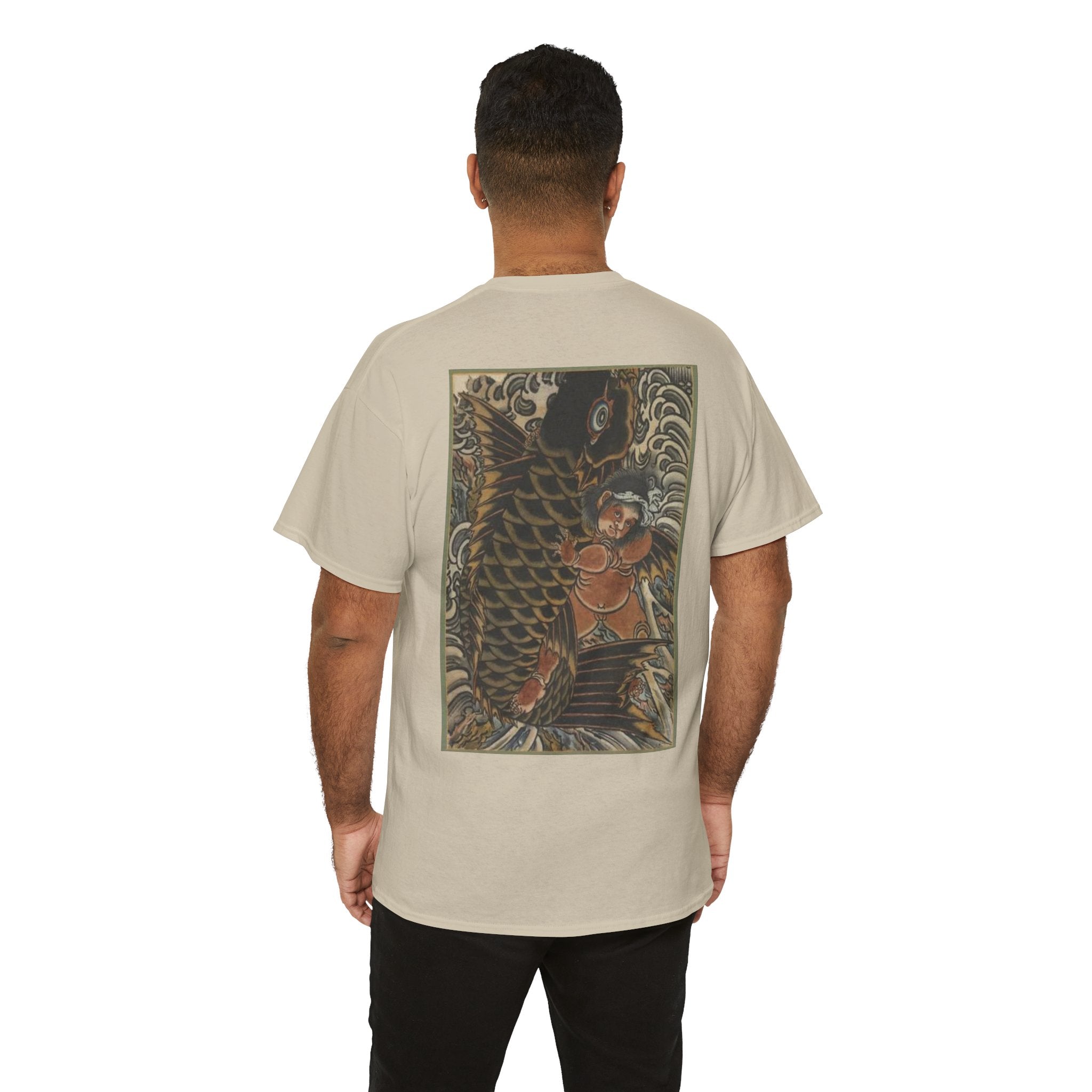 Kintaro and Koi Graphic T-Shirt (Available in 8 Colors)