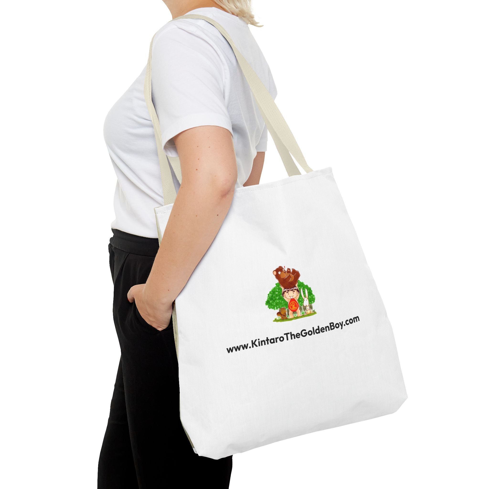 Kintaro The Golden Boy Tote Bag
