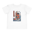 Toddler Short Sleeve Tee with Kintaro Fighting Fish Print