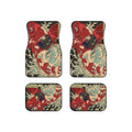 Kintaro on Red Koi Car Mats (4 Pieces Total)