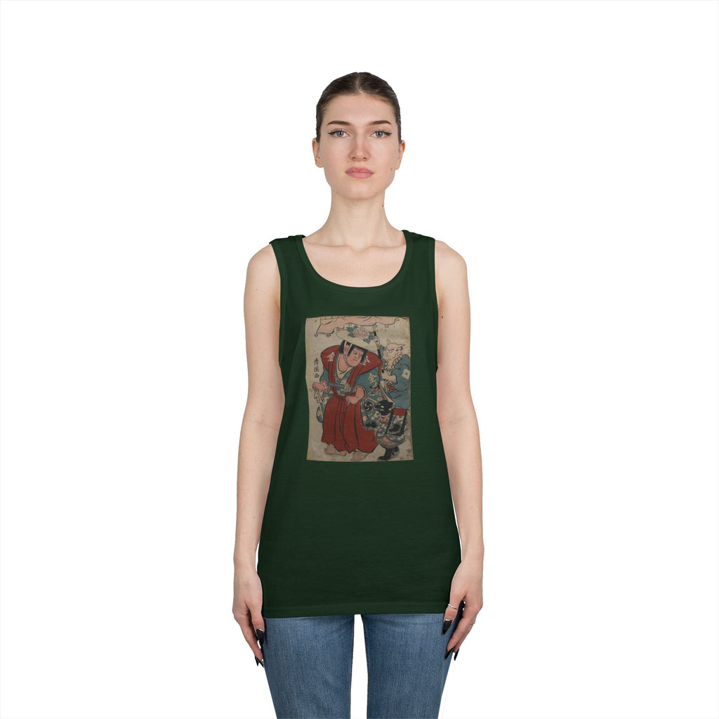 Kintaro Print Unisex Heavy Cotton Tank Top